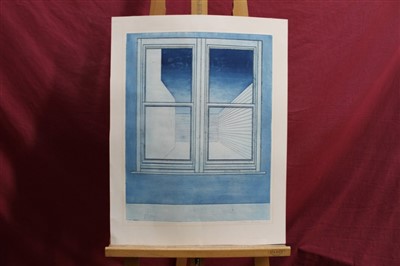 Lot 1151 - Richard Bawden- Empty Window, unframed