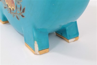 Lot 91 - Minton Dresser-style moon flask
