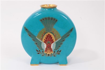 Lot 91 - Minton Dresser-style moon flask
