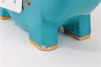Lot 91 - Minton Dresser-style moon flask