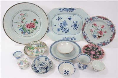 Lot 65 - Collection 18th century Chinese export porcelain