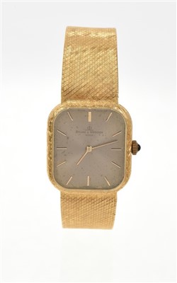 Lot 798 - Gentlemen’s 18ct gold Baume Mercier wristwatch