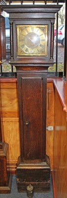 Lot 853 - Early 18th century longcase clock by Ralph Sayers, Lindfield