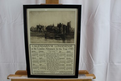 Lot 23 - *Leonard Russell Squirrell, four pencil signed etchings of London