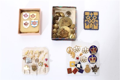 Lot 17 - Collection of scarce Royal Staff lapel pins