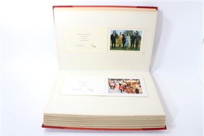 Lot 42 - An important card and scrap album belonging to Mr Ernest Bennett R.V.M. The Page of The Backstairs