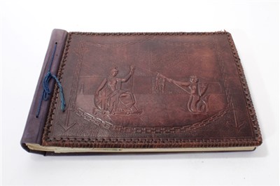 Lot 31 - Fascinating late 1940s / early 1950s Royal related photograph album of the Royal family in Scotland