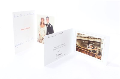 Lot 58 - H.R.H. Prince Charles The Prince of Wales signed Christmas card