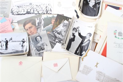 Lot 117 - The Royal Yacht Britannia - two 1950s photograph albums with Royal Yacht crests