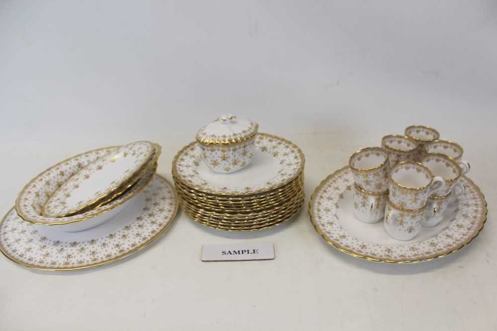 Lot 2096 - An extensive Spode Fleur de Lys pattern dinner and coffee service