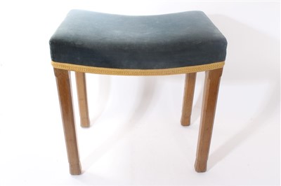 Lot 126 - 1953 Coronation stool
