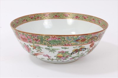 Lot 45 - 19th century Chinese famille rose bowl