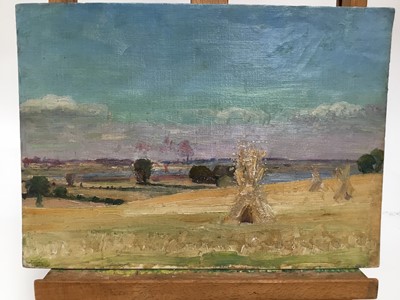 Lot 60 - Manner of Philip Wilson Steer oil on board - Harwich, unframed