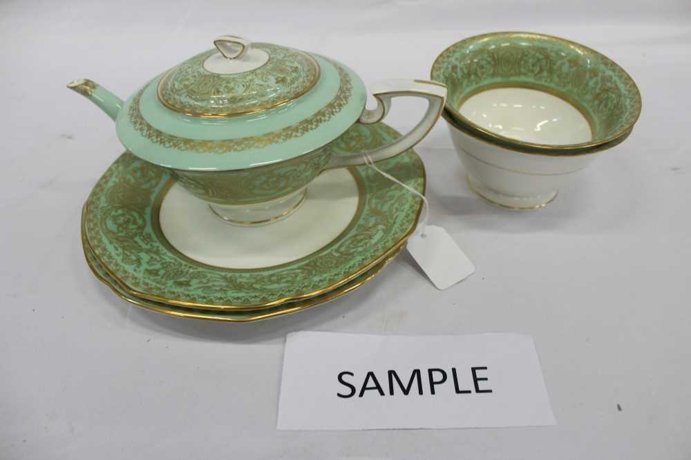 Lot 2153 - Service of Royal Worcester teawares retailed by Aspreys