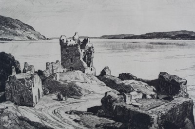 Lot 18 - *Leonard Russell Squirrell signed etching