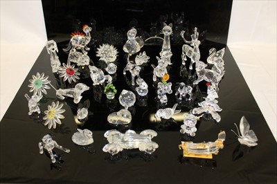 Lot 2155 - Collection of Swarovski Crystal ornaments
