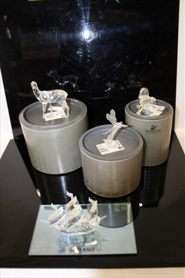 Lot 2156 - Collection of boxed Swarovski Crystal ornaments