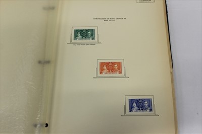 Lot 2661 - Stamps selection of covers in albums including Benham silk issues, GB and Channel Islands, USA, 1937 Omnibus Coronation issue (qty)