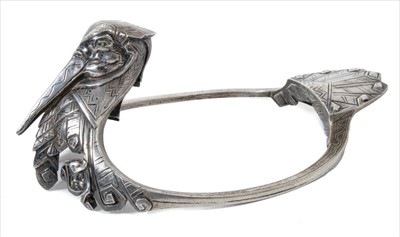 Lot 326 - Faberge silver Kovsch mount.