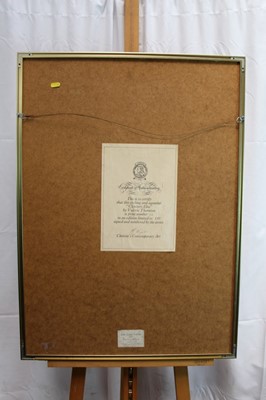 Lot 1113 - *Valerie Thornton, Cloister 38 / 150