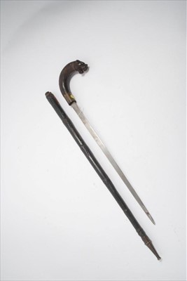 Lot 776 - 19th Century Anglo Indian Sword Stick