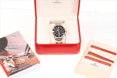 Lot 553 - Omega Seamaster Professional Chronometer Automatic stainless steel wristwatch with box and papers