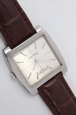 Lot 564 - 1970s Gentlemen’s Longines Flagship stainless steel wristwatch, the Longines box with Arabic inscription