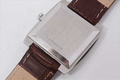 Lot 564 - 1970s Gentlemen’s Longines Flagship stainless steel wristwatch, the Longines box with Arabic inscription