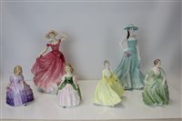 Lot 2052 - Royal Worcester Figurine of the Year 1997 -...