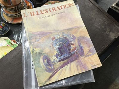 Lot 127 - Motoring Interest- 1920's L'Illustration L'Automobile et le Tourisme