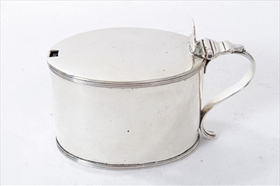 Lot 290 - George III silver mustard - Henry Chawner