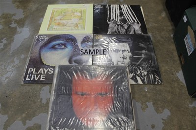 Lot 55 - Group of nine Genesis and other LP's