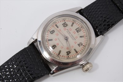 Lot 565 - Rolex Oyster Royalite Observatory stainless steel wristwatch