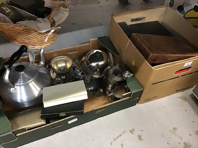 Lot 48 - Lot of mixed silver plated items