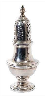 Lot 315 - 1930s Silver sugar castor
