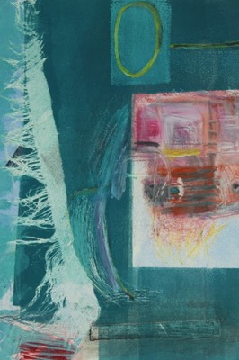 Lot 67 - Annabel Ridley monoprint - Aldeburgh