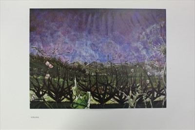 Lot 1205 - Alan Reynolds (1926-2014) four prints - The Four Seasons