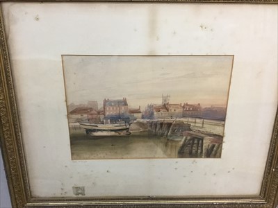 Lot 564 - 19th century watercolour - Selby, together with another (2)