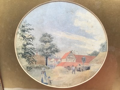 Lot 68 - Manner of Thomas Churchyard, watercolour