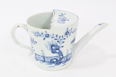 Lot 93 - Lowestoft feeding cup, c.1770