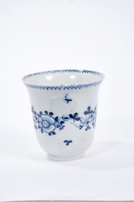 Lot 36 - Liverpool beaker, Christians c.1770
