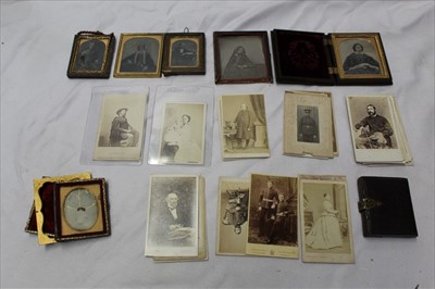 Lot 1094 - Early Daguerreotype photographs