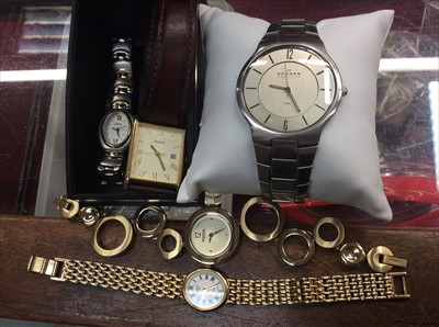 Lot 653 - Group five wristwatches