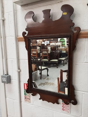 Lot 899 - Georgian style fretwork wall mirror