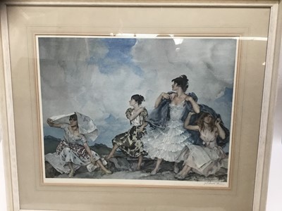 Lot 11 - William Russell Flint signed limited edition print
