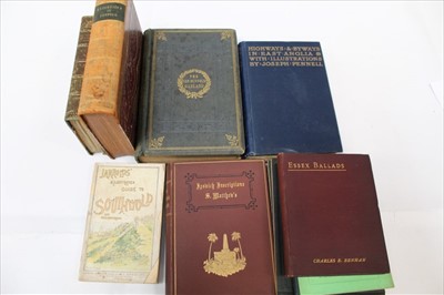Lot 1252 - Local History - Including Excursions Through Suffolk, two volumes bound in one, 1818, Excursions through Norfolk, 18718, Joseph Pennell - Highways and Byways in East Anglia, Jarrolds Illustrated g...