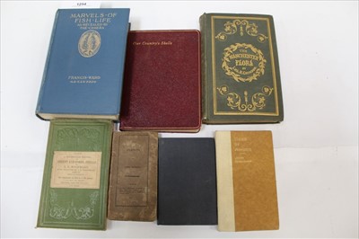 Lot 1254 - Leo Grindon - The Manchester Flora, 1859, together with collection of natural history books