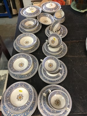 Lot 164 - Myott Medici Sky Blue dinner service - approximately 41 pieces