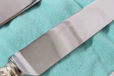 Lot 270 - Selection of Tiffany sterling silver "Provence" pattern cutlery. 23 pieces.