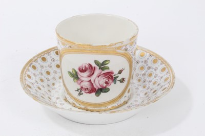 Lot 52 - 18th century Sevres cabinet cup and saucer